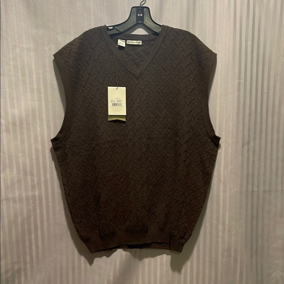 Cutter & Buck Other - Cutter & Buck Brown V-Neck Sweater